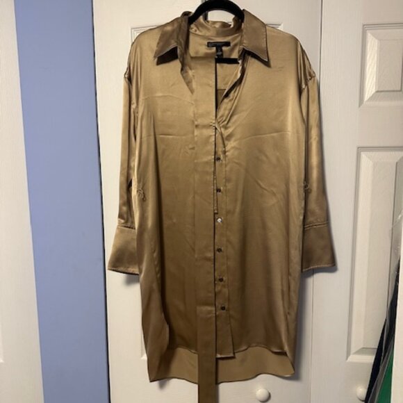Banana Republic Silk Shirt Dress - Picture 1 of 5